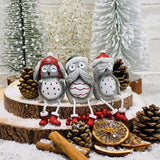 Festive Owls | Set of 3 - Starburst Interiors Limited