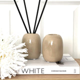 Garda Reed Bottle | Beige - Starburst Interiors Limited