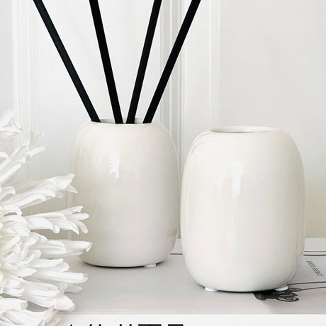 Garda Reed Bottle | White - Starburst Interiors Limited