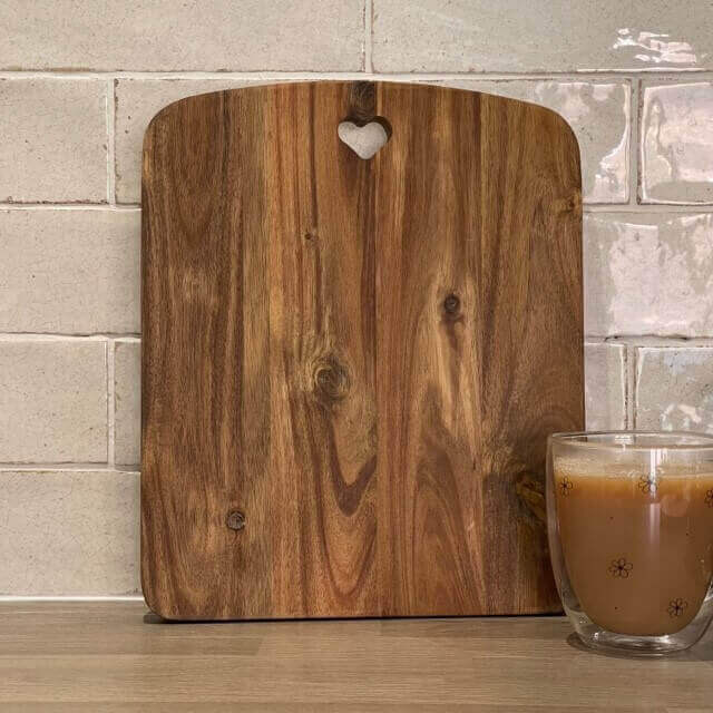 Natural Wooden Chopping Board - Starburst Interiors Limited