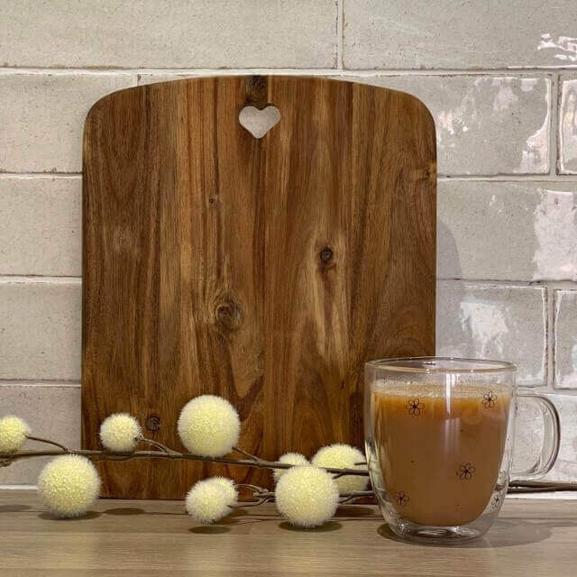 Natural Wooden Chopping Board - Starburst Interiors Limited