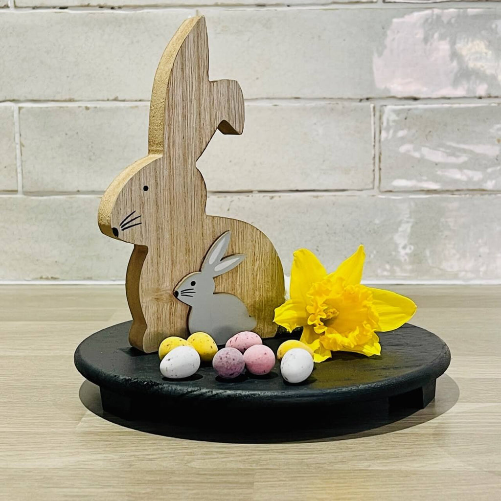 Stacking Rabbit Ornament - Starburst Interiors Limited